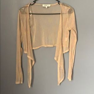 Sheer Cardigan